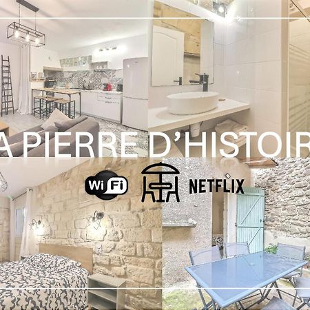 Hyper Centre Terrasse Wifi La Pierre D'Histoire Apartamento Beaucaire  Exterior foto